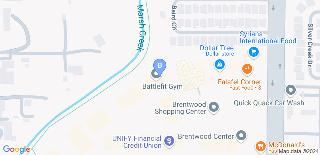 Map to Battlefit Gym
